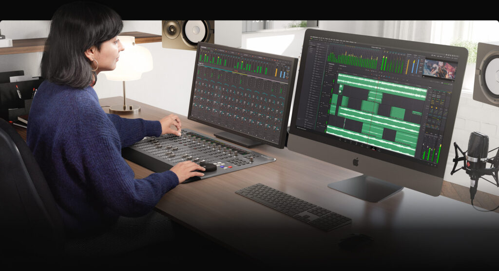 El módulo Fairlight cuenta con cientos de herramientas profesionales