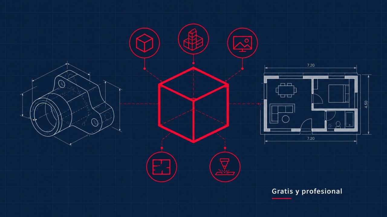 Alternativas profesionales open source a SketchUp Pro