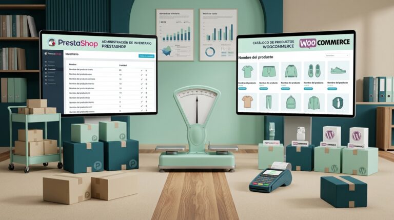 PrestaShop vs WooCommerce y esto es lo bueno, lo malo y cuánto cuestan cada una