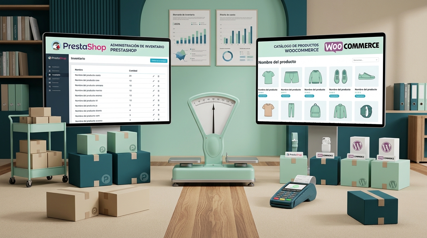 PrestaShop vs WooCommerce y esto es lo bueno, lo malo y cuánto cuestan cada una